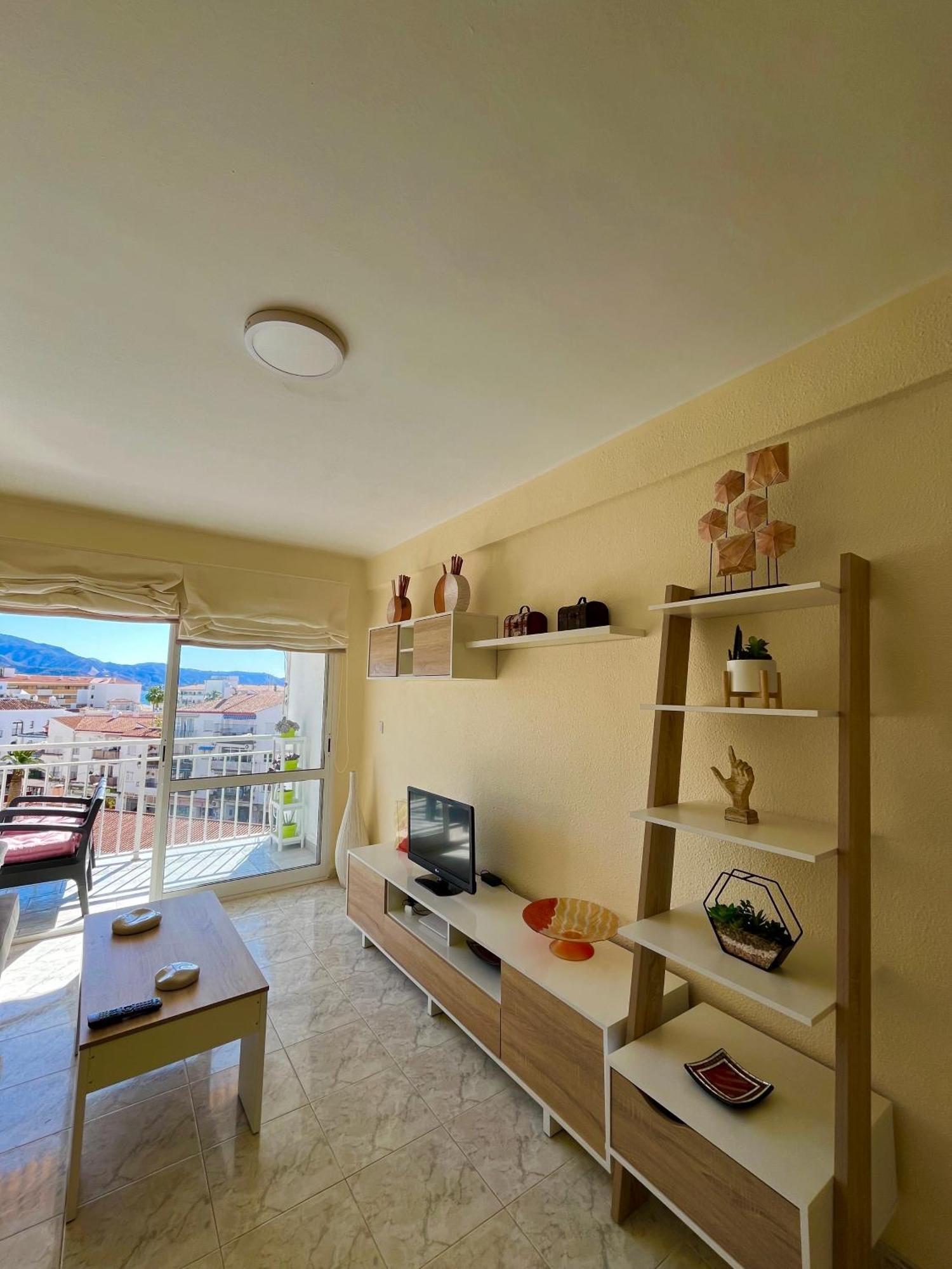 Wonderful Flat With Seaview In Nerja Lägenhet Exteriör bild